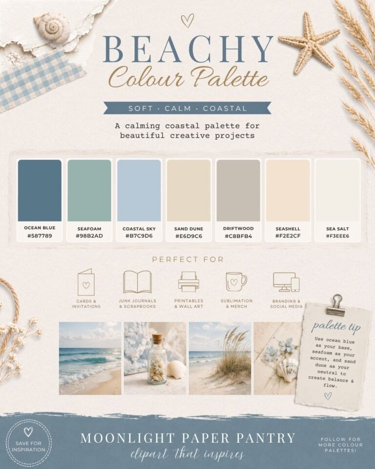 Beachy Colour Palette