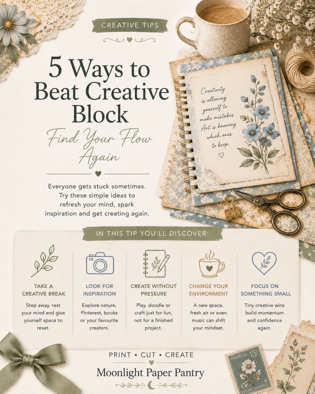 5 Ways To Beat Creative Block