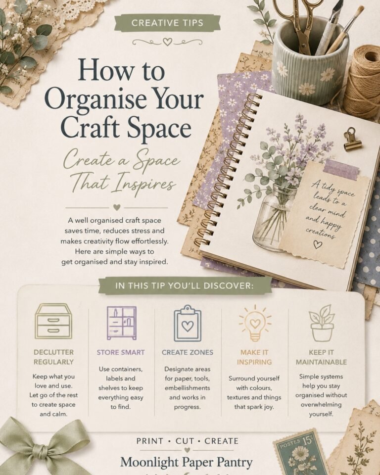 How To Organise Your Craft Space