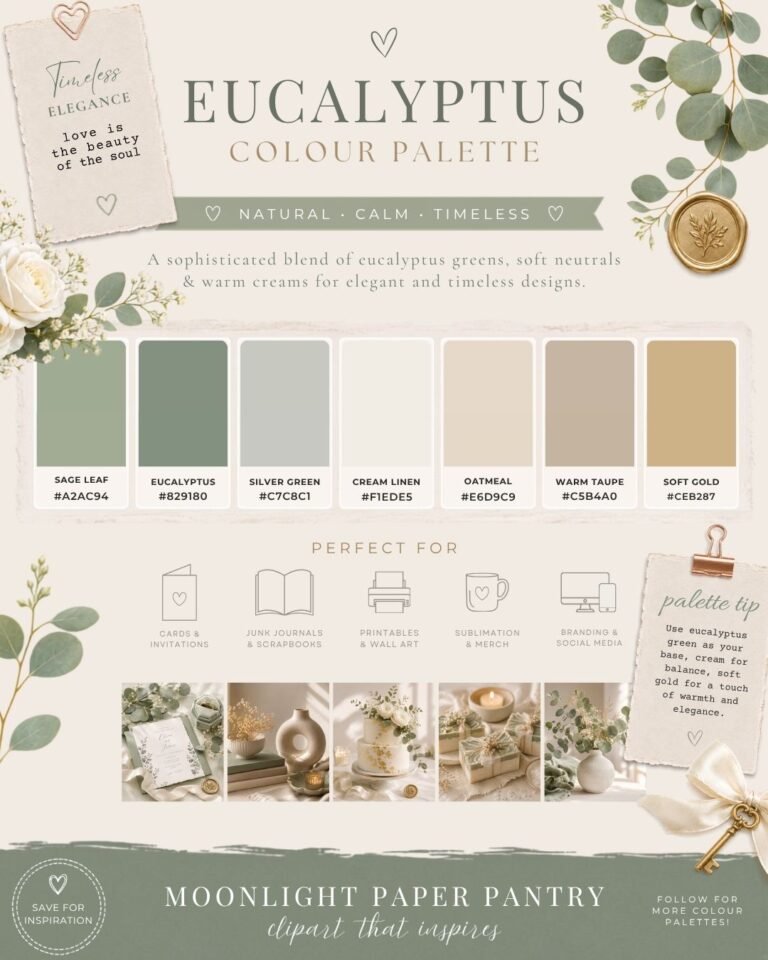 Eucalyptus Colour Palette