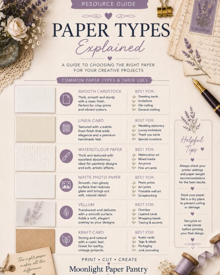 Paper Types Explained