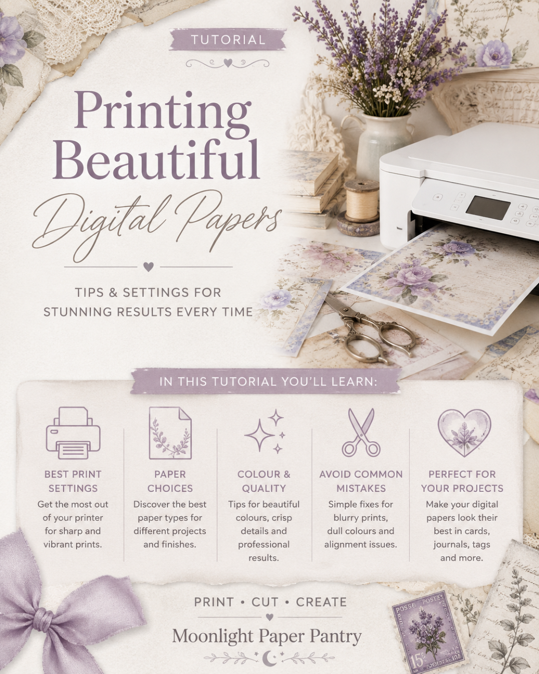Printing Beautiful Digital Papers