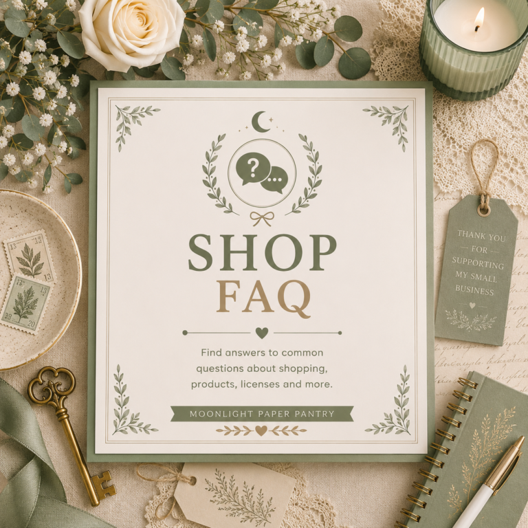 Shop FAQ