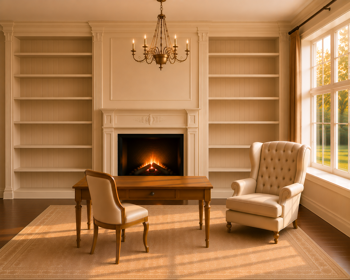Moonlight Cottage Library
