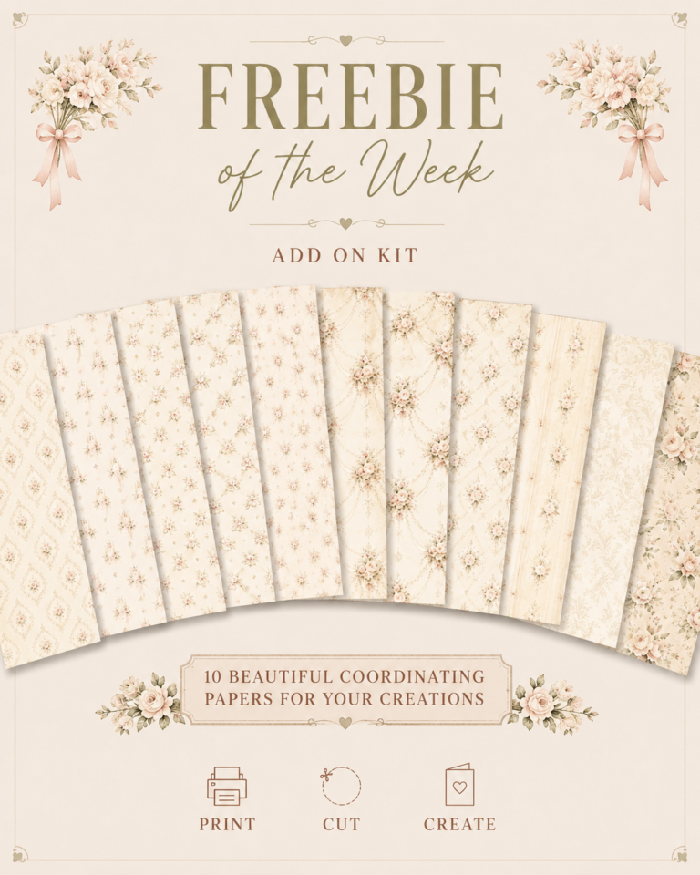 Wedding Patterned Papers