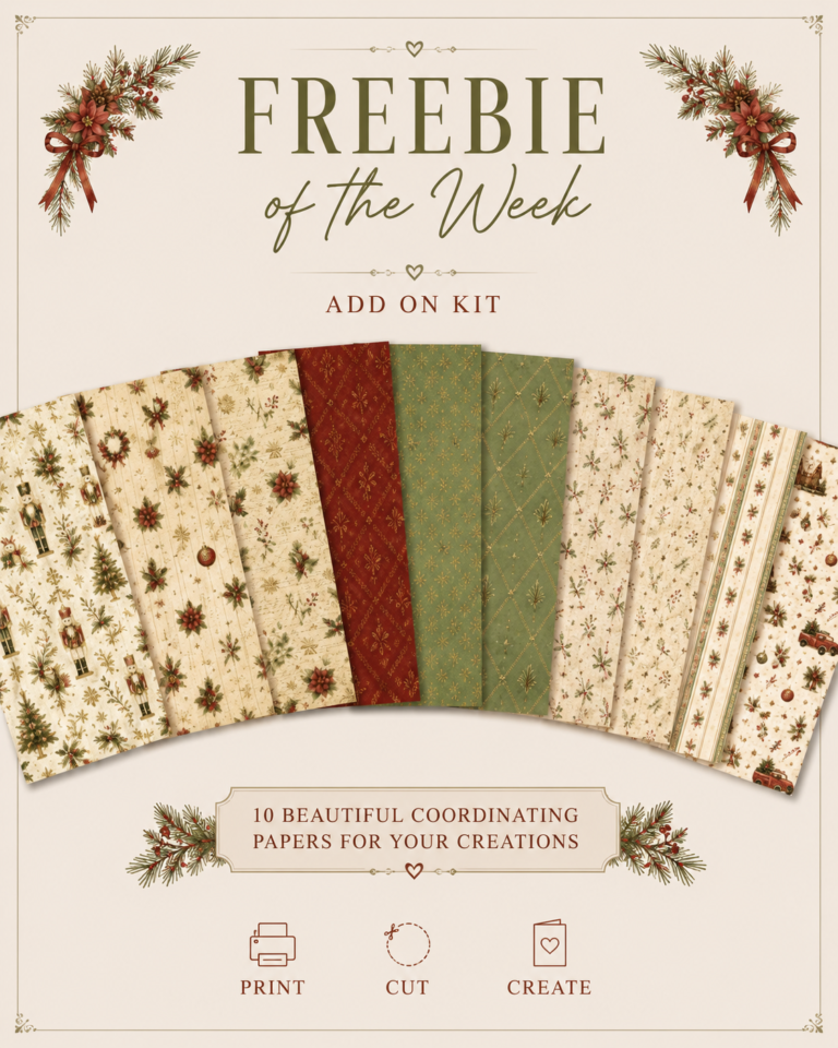 Xmas Patterned Papers